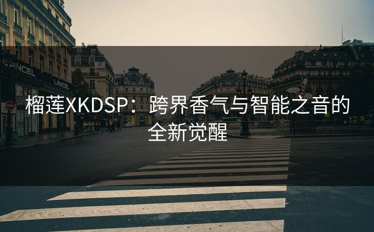 榴莲XKDSP：跨界香气与智能之音的全新觉醒